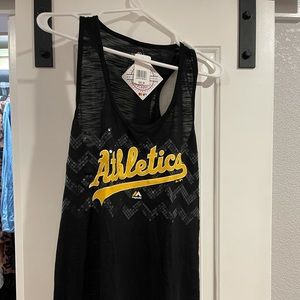 NEW!! Oakland A’s tank top with racerback